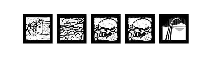 LandAndTownScapes  Free Fonts Download