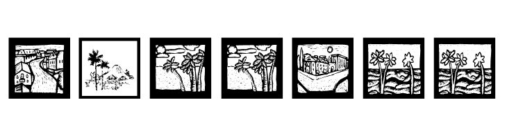 LandAndTownScapes  Free Fonts Download