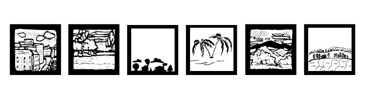 LandAndTownScapes  Free Fonts Download