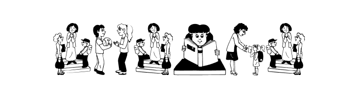 Back2School  Free Fonts Download