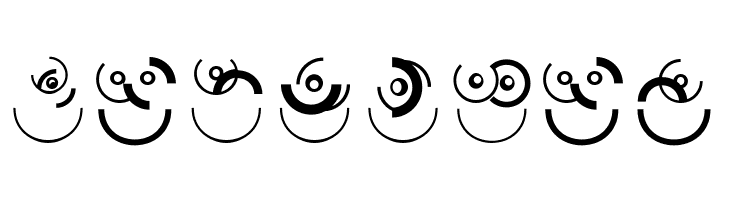 CircledHeads  Free Fonts Download