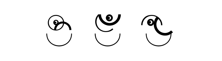 CircledHeads  Free Fonts Download