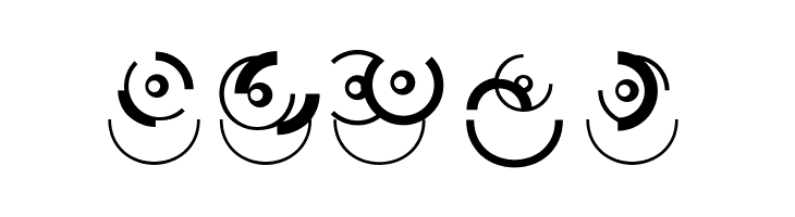 CircledHeads  Free Fonts Download