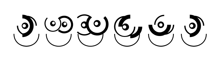 CircledHeads  Free Fonts Download