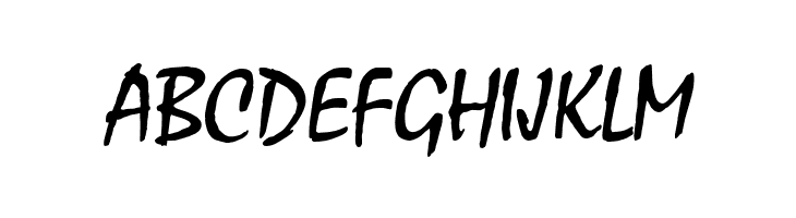 ABCDEFGHIJKLM ArTarumianAnpuit Font