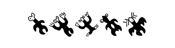 EasterAnimalsFour  Free Fonts Download