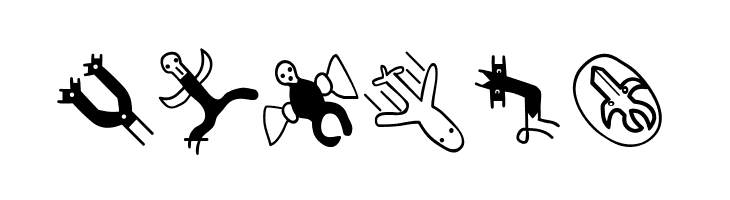 EasterAnimalsFour  Free Fonts Download