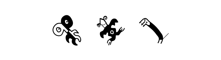EasterAnimalsFour  Free Fonts Download