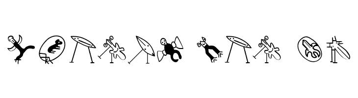 EasterAnimalsFour  Free Fonts Download