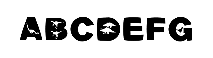 Dinotiqua-Heavy  Free Fonts Download