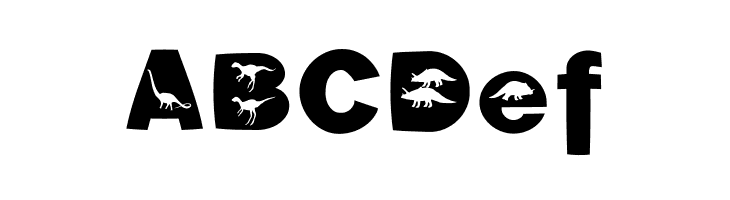 Dinotiqua-Heavy  Free Fonts Download