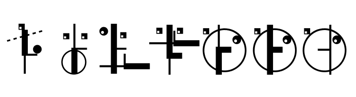 SuprematismOne  Free Fonts Download