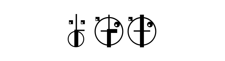 SuprematismOne  Free Fonts Download