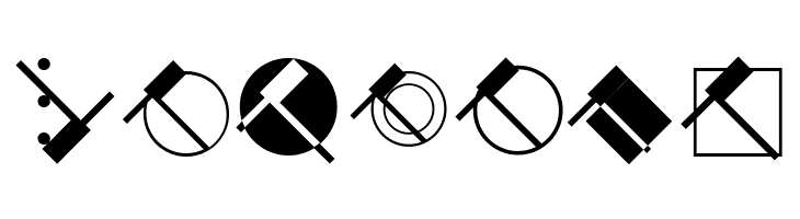 SuprematismFour  Free Fonts Download