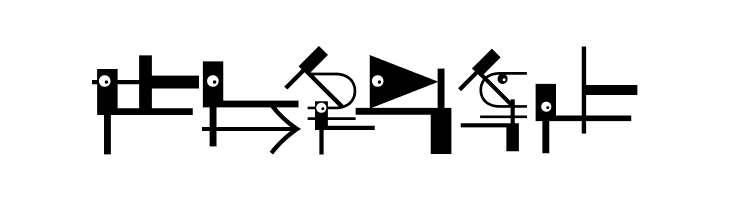 SuprematismThree  Free Fonts Download