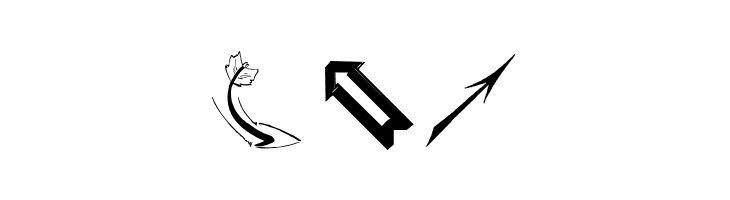 SomeArrows  Free Fonts Download