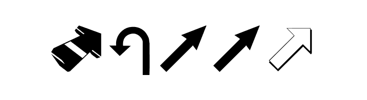 SomeArrows  Free Fonts Download