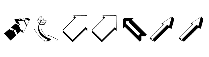 SomeArrows  Free Fonts Download