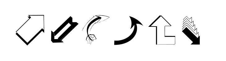 SomeArrows  Free Fonts Download