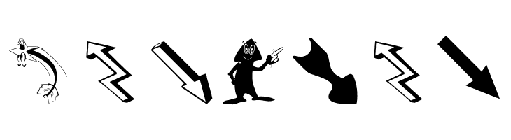 SomeArrows  Free Fonts Download