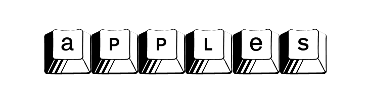 Kleinkeys  Free Fonts Download