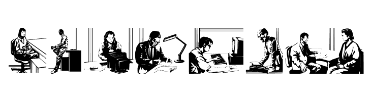 BusinessPeople  Free Fonts Download