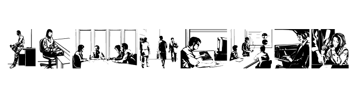 BusinessPeople  Free Fonts Download