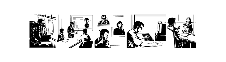 BusinessPeople  Free Fonts Download