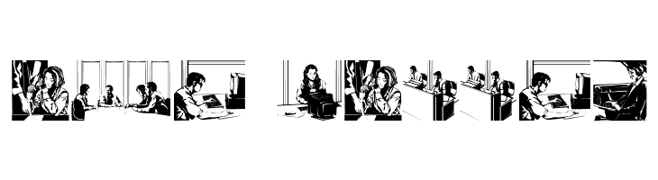 BusinessPeople  Free Fonts Download