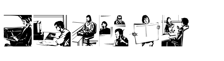 BusinessPeople  Free Fonts Download