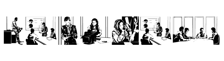 BusinessPeople  Free Fonts Download