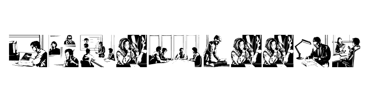 BusinessPeople  Free Fonts Download