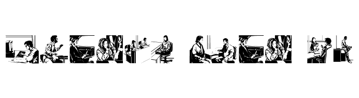 BusinessPeople  Free Fonts Download