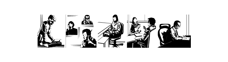 BusinessPeople  Free Fonts Download