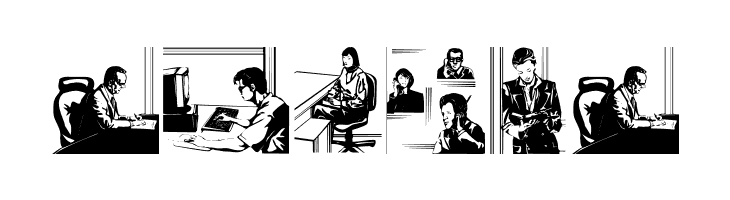 BusinessPeople  Free Fonts Download