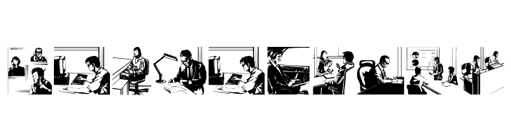 BusinessPeople  Free Fonts Download