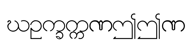 Burmese1-1  Free Fonts Download
