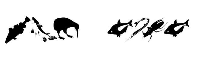 AnimalishSilhouettes  Free Fonts Download