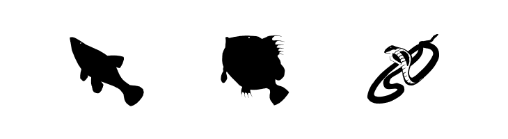 AnimalishSilhouettes  Free Fonts Download