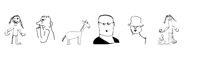 SketchedBats  Free Fonts Download