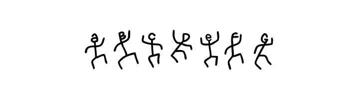 DancingLetters  Free Fonts Download