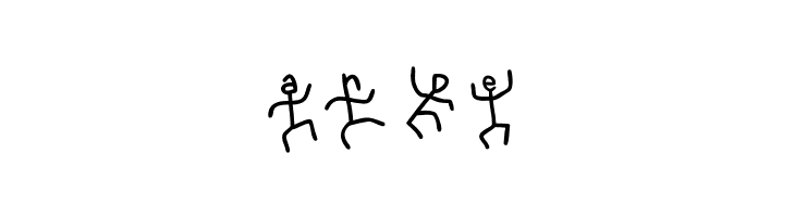 DancingLetters  Free Fonts Download