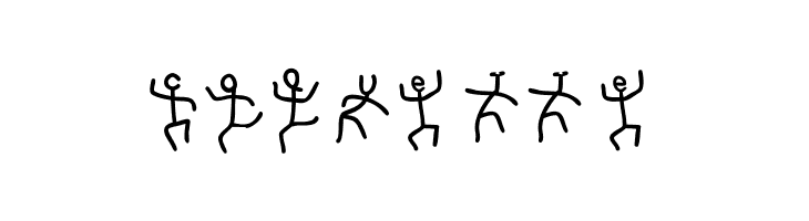 DancingLetters  Free Fonts Download