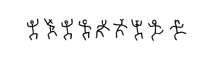 DancingLetters  Free Fonts Download