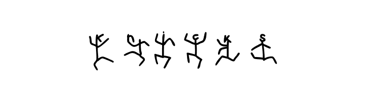 DancingLetters  Free Fonts Download