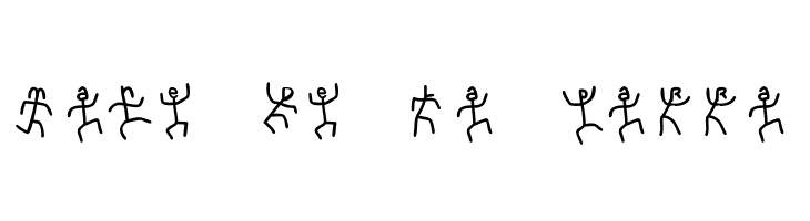 DancingLetters  Free Fonts Download