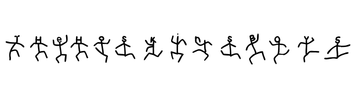DancingLetters  Free Fonts Download
