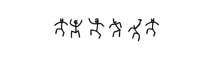 DancingLetters  Free Fonts Download