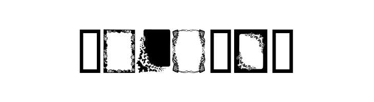 Frames  Free Fonts Download