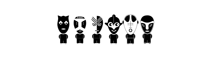 AliensInverse  Free Fonts Download